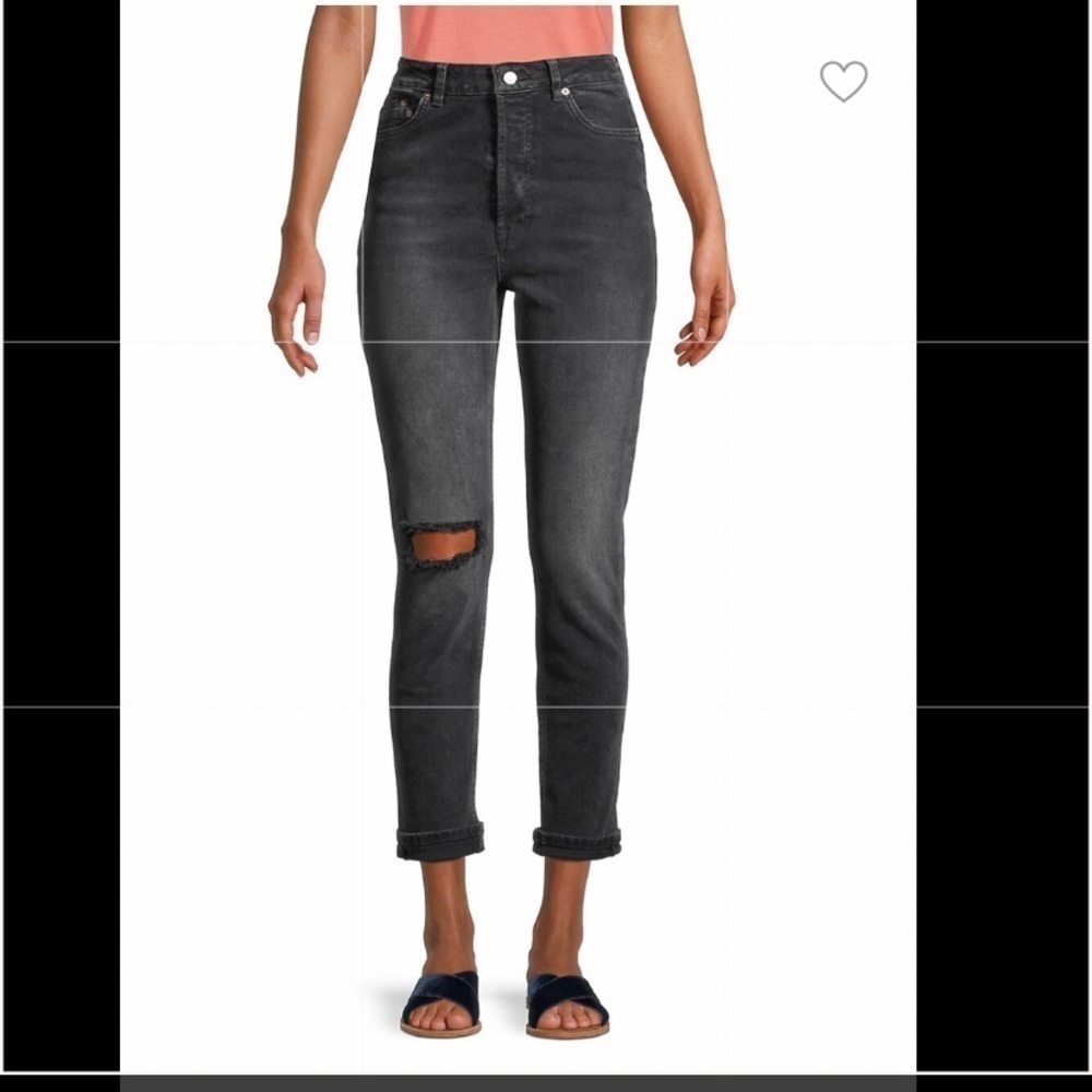 Free People Zuri Mom Stretch Jeans 26